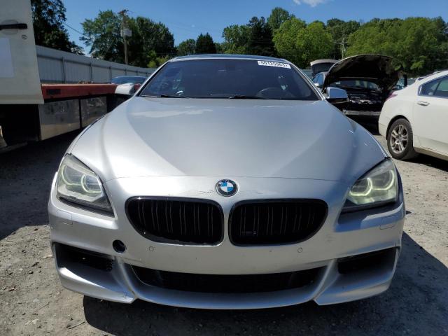 WBA6A0C56DDZ03425 - 2013 BMW 640 I SILVER photo 5