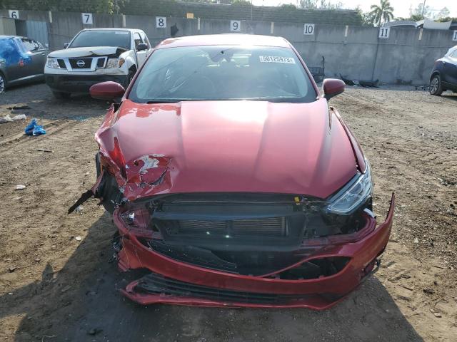 3FA6P0G76LR184928 - 2020 FORD FUSION S RED photo 5