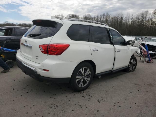 5N1DR2MM3KC614859 - 2019 NISSAN PATHFINDER S WHITE photo 3