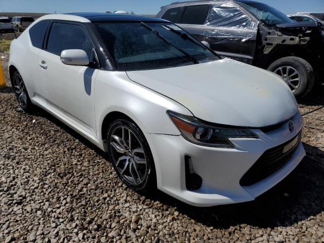 JTKJF5C71F3091773 - 2015 TOYOTA SCION TC WHITE photo 4