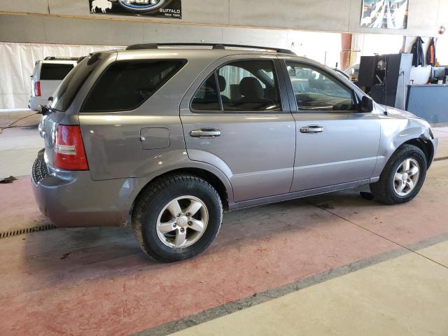 KNDJC735585828989 - 2008 KIA SORENTO EX GRAY photo 3