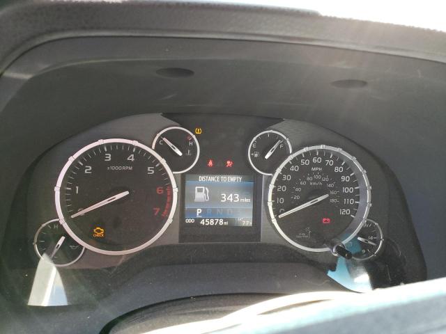 5TFRY5F1XGX204724 - 2016 TOYOTA TUNDRA DOUBLE CAB SR/SR5 SILVER photo 9