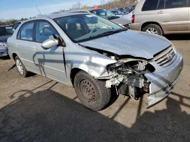 1NXBR32E03Z169386 - 2003 TOYOTA COROLLA CE SILVER photo 4