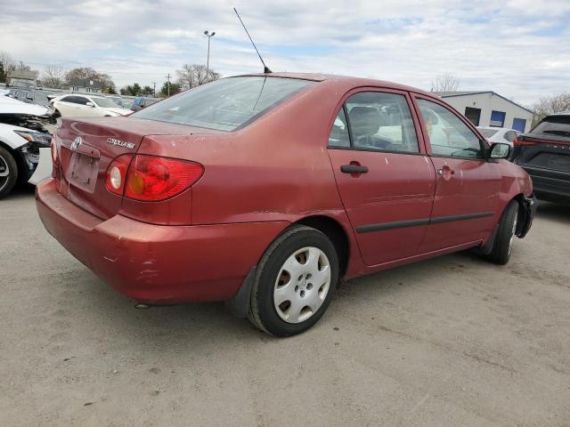 2T1BR32E33C736935 - 2003 TOYOTA COROLLA CE RED photo 3