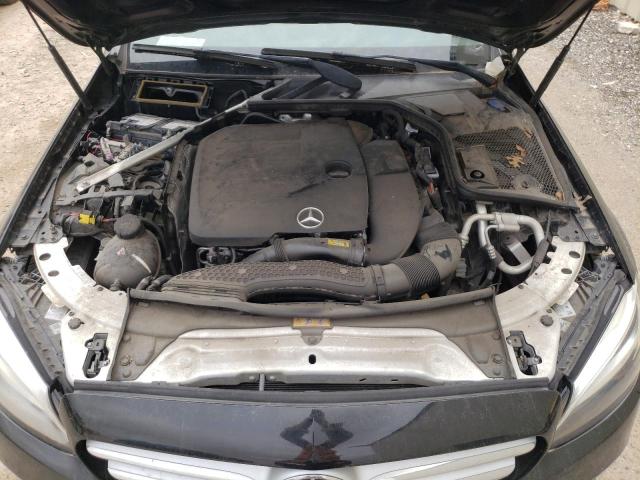 55SWF8DB4KU284433 - 2019 MERCEDES-BENZ C 300 BLACK photo 11