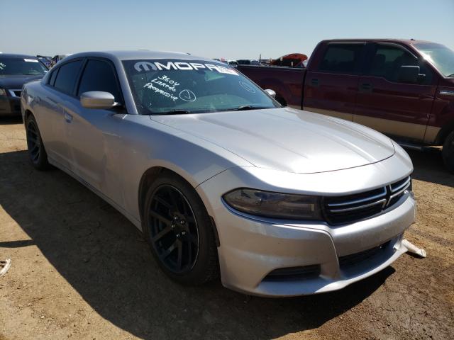 2C3CDXBG7FH852763 - 2015 DODGE CHARGER SE SILVER photo 1