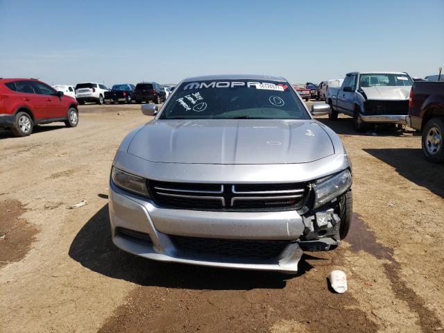 2C3CDXBG7FH852763 - 2015 DODGE CHARGER SE SILVER photo 9
