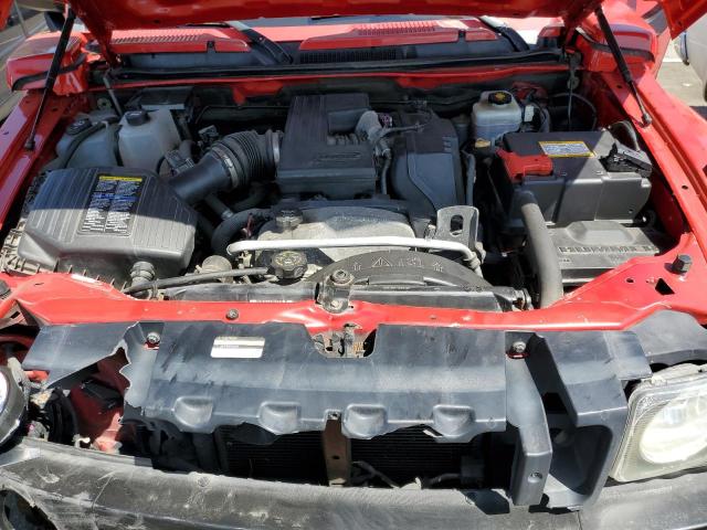 5GTEN13E988188642 - 2008 HUMMER H3 RED photo 12