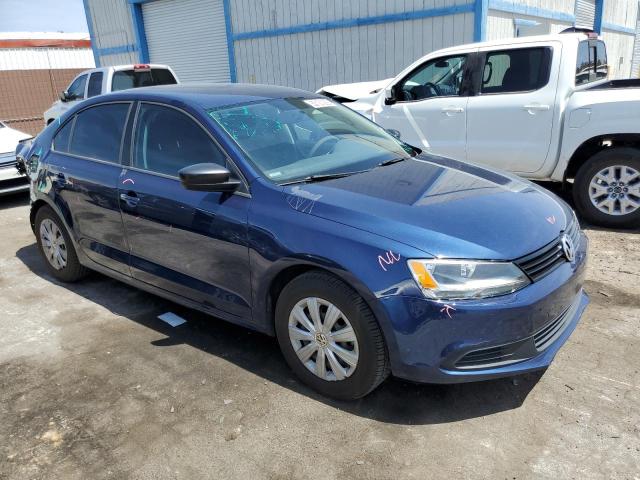 3VW2K7AJ9EM276990 - 2014 VOLKSWAGEN JETTA BASE 蓝色 照片 4