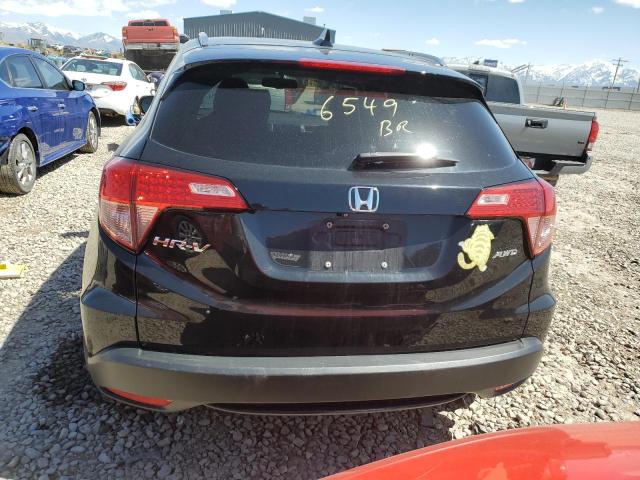 3CZRU6H72GM761467 - 2016 HONDA HR-V EXL BLACK photo 6