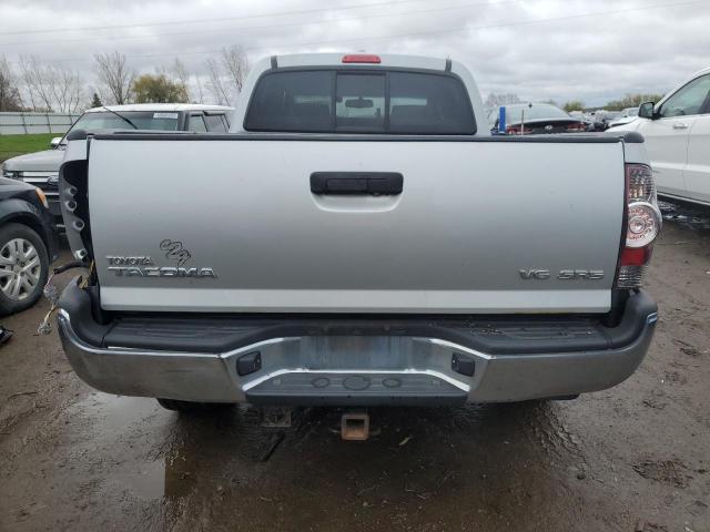 5TEMU52N79Z660691 - 2009 TOYOTA TACOMA DOUBLE CAB LONG BED SILVER photo 6