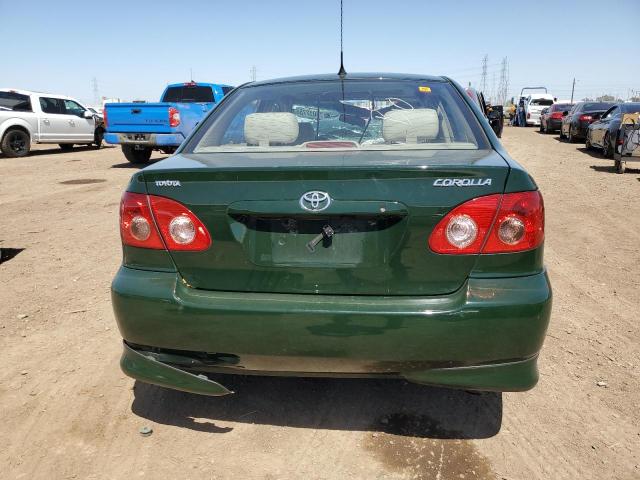 2T1BR38E74C248774 - 2004 TOYOTA COROLLA CE GREEN photo 6