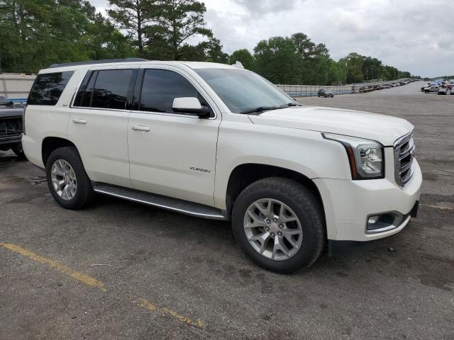 1GKS1BKC6FR596832 - 2015 GMC YUKON SLT WHITE photo 4