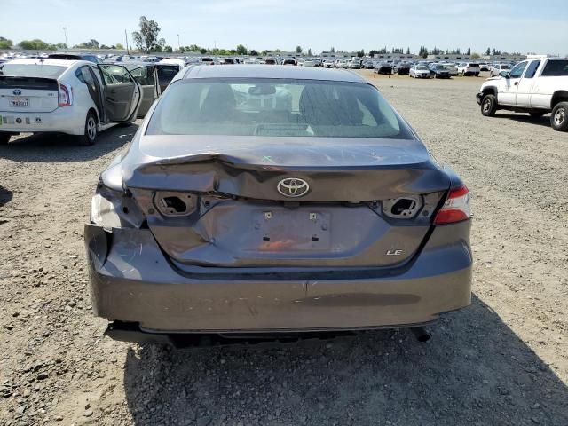 4T1B11HKXJU141844 - 2018 TOYOTA CAMRY L GRAY photo 6