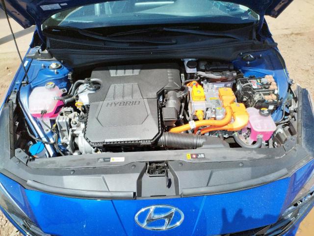 KMHLN4AJ4NU013956 - 2022 HYUNDAI ELANTRA LIMITED BLUE photo 11