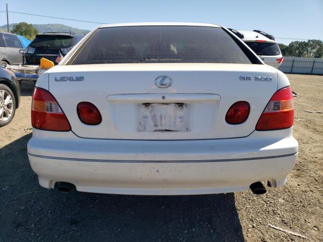 JT8BD68S3Y0109097 - 2000 LEXUS GS 300 WHITE photo 6