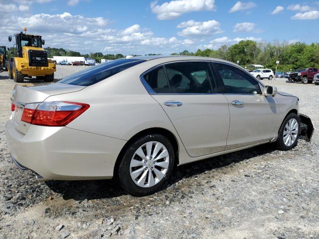 1HGCR3F81DA038646 - 2013 HONDA ACCORD EXL TAN photo 3