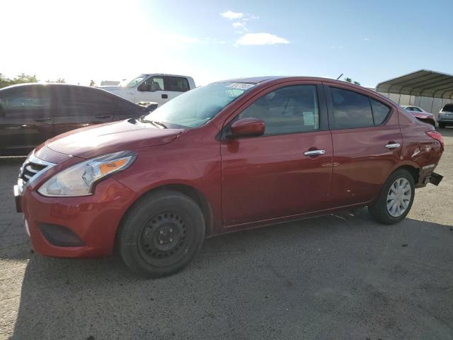 3N1CN7AP8KL876228 - 2019 NISSAN VERSA S RED photo 1