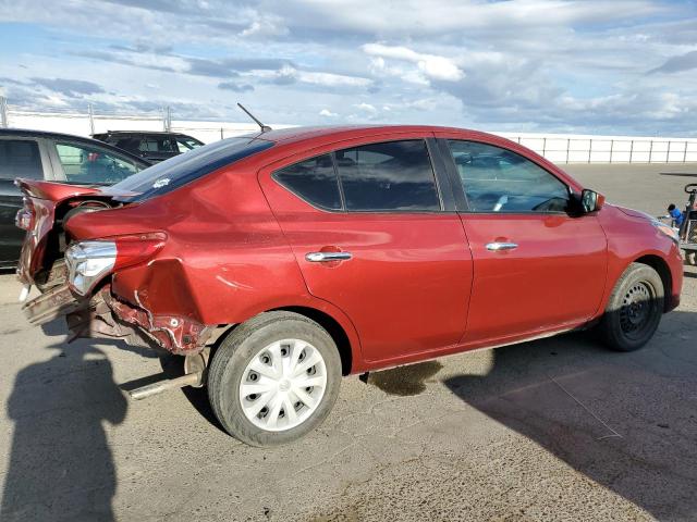 3N1CN7AP8KL876228 - 2019 NISSAN VERSA S RED photo 3