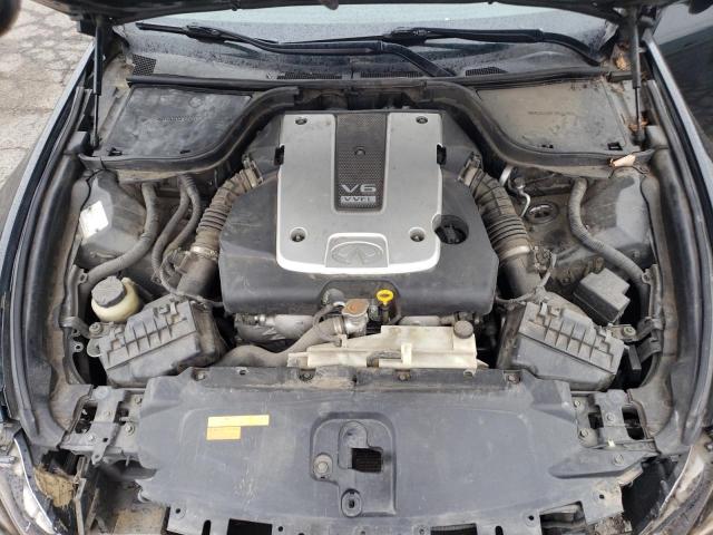 JNKCV64E18M110727 - 2008 INFINITI G37 BASE BLACK photo 11