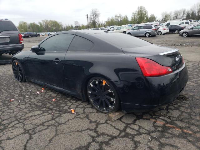 JNKCV64E18M110727 - 2008 INFINITI G37 BASE BLACK photo 2