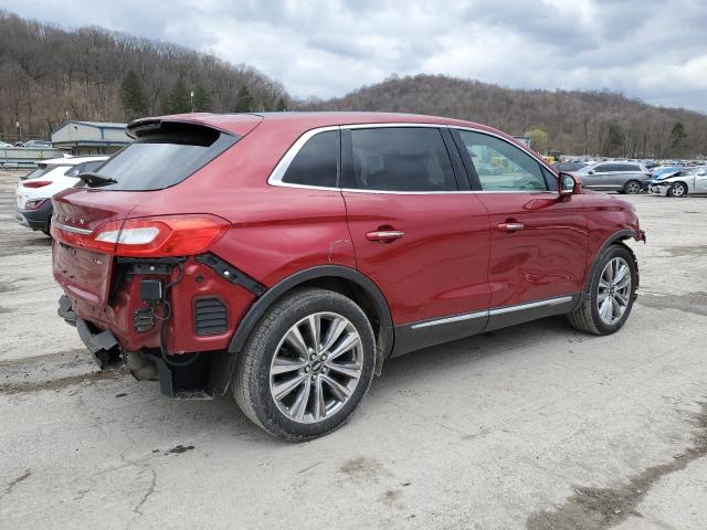 2LMPJ8LP7HBL12281 - 2017 LINCOLN MKX RESERVE Rot Foto 3