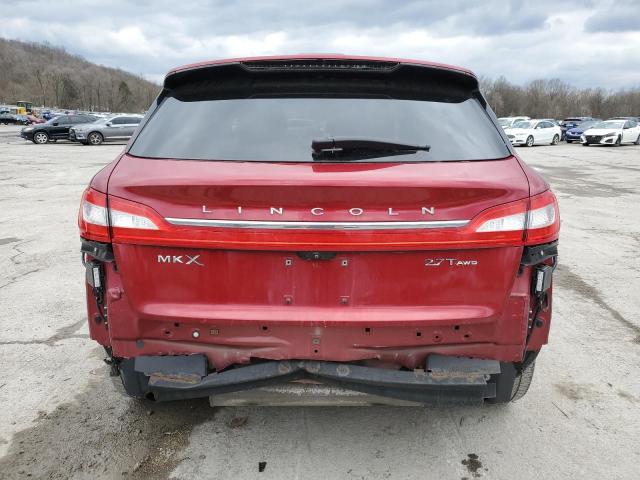 2LMPJ8LP7HBL12281 - 2017 LINCOLN MKX RESERVE Rot Foto 6