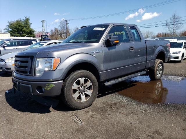 1FTFX1EF2CFC66713 - 2012 FORD F150 SUPER CAB GRAY photo 1