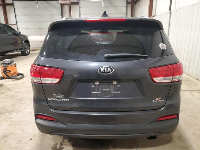 5XYPGDA32HG244958 - 2017 KIA SORENTO LX GRAY photo 6