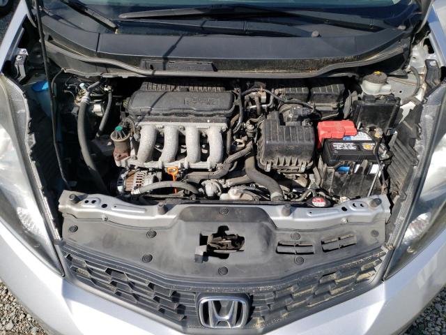 JHMGE8H61DC021577 - 2013 HONDA FIT SPORT SILVER photo 11