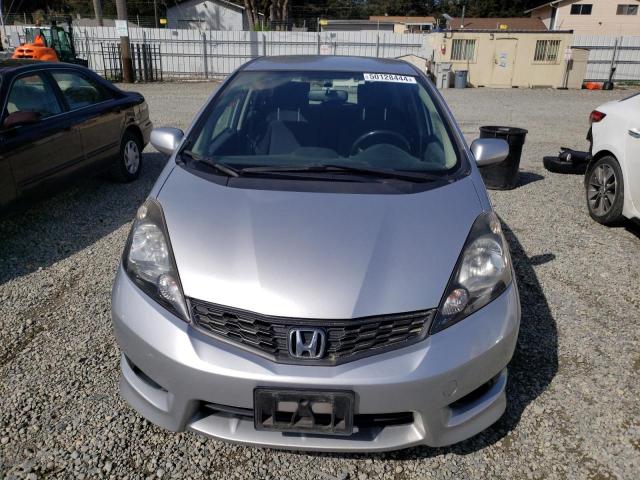 JHMGE8H61DC021577 - 2013 HONDA FIT SPORT SILVER photo 5