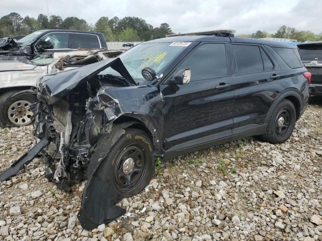 1FM5K8AB9MGB46548 - 2021 FORD EXPLORER POLICE INTERCEPTOR 黑色 照片 1