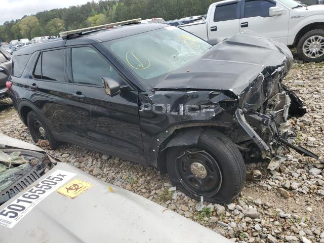 1FM5K8AB9MGB46548 - 2021 FORD EXPLORER POLICE INTERCEPTOR 黑色 照片 4