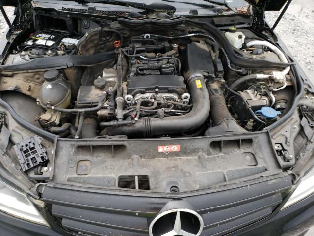 WDDGF4HB3DR250091 - 2013 MERCEDES-BENZ C 250 BLACK photo 11