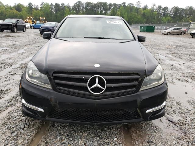 WDDGF4HB3DR250091 - 2013 MERCEDES-BENZ C 250 BLACK photo 5