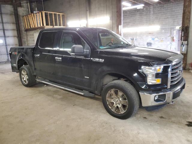 1FTEW1EG8GFC56829 - 2016 FORD F150 SUPERCREW BLACK photo 4