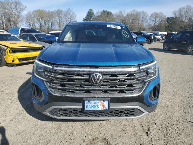 1V2JE2CA2RC210518 - 2024 VOLKSWAGEN ATLAS CROS SE BLUE photo 5
