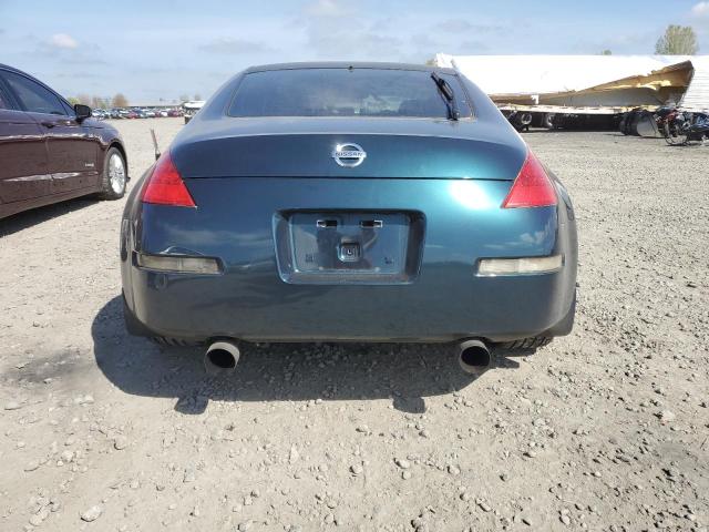 JN1AZ34D06M307942 - 2006 NISSAN 350Z COUPE GREEN photo 6