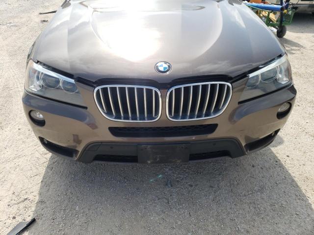 5UXWX7C52DL981666 - 2013 BMW X3 XDRIVE35I BROWN photo 12