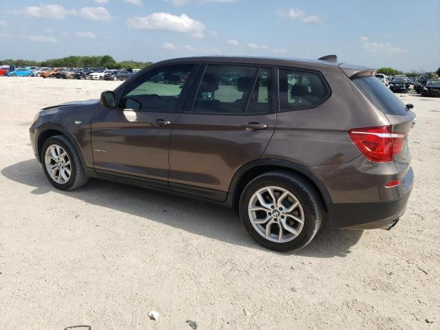 5UXWX7C52DL981666 - 2013 BMW X3 XDRIVE35I BROWN photo 2