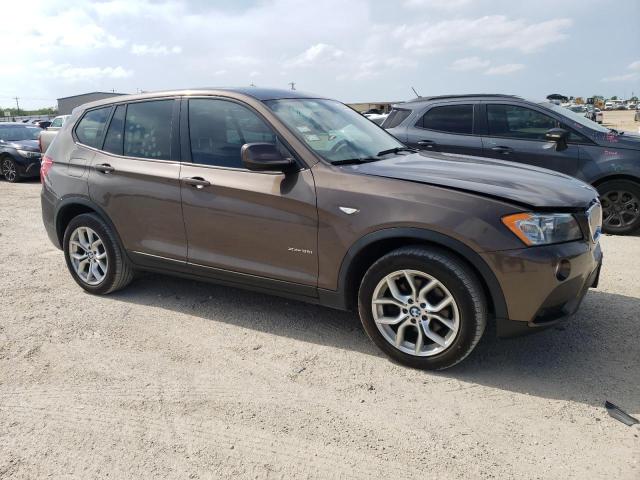 5UXWX7C52DL981666 - 2013 BMW X3 XDRIVE35I BROWN photo 4