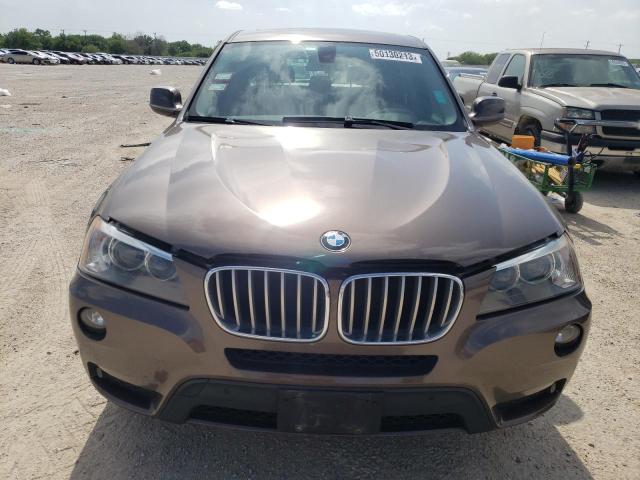5UXWX7C52DL981666 - 2013 BMW X3 XDRIVE35I BROWN photo 5