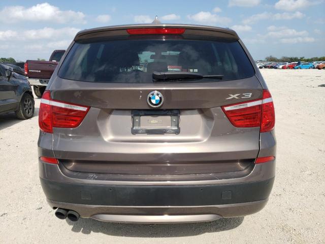 5UXWX7C52DL981666 - 2013 BMW X3 XDRIVE35I BROWN photo 6
