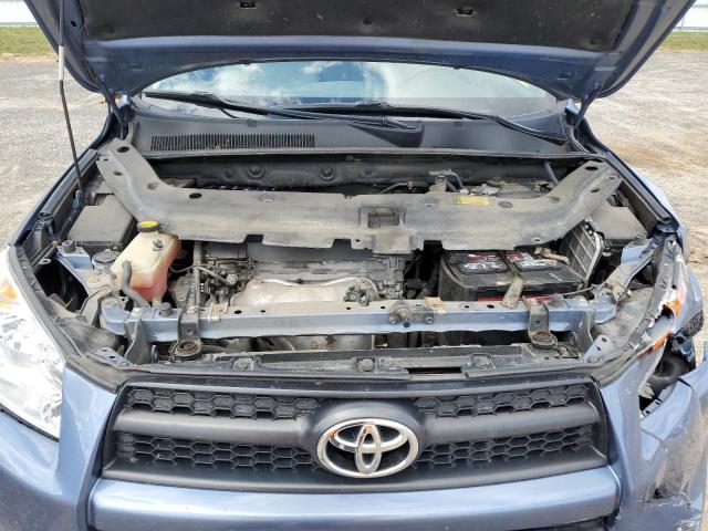 2T3BF4DV9AW061154 - 2010 TOYOTA RAV4 BLUE photo 11