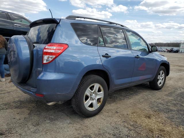 2T3BF4DV9AW061154 - 2010 TOYOTA RAV4 BLUE photo 3