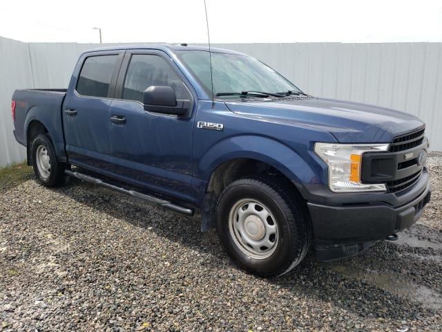 1FTEW1EP0JFA35944 - 2018 FORD F150 SUPERCREW BLUE photo 4