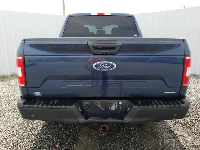 1FTEW1EP0JFA35944 - 2018 FORD F150 SUPERCREW BLUE photo 6