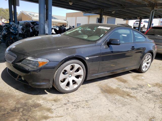 WBAEH73415B869091 - 2005 BMW 645 CI AUTOMATIC BLACK photo 1