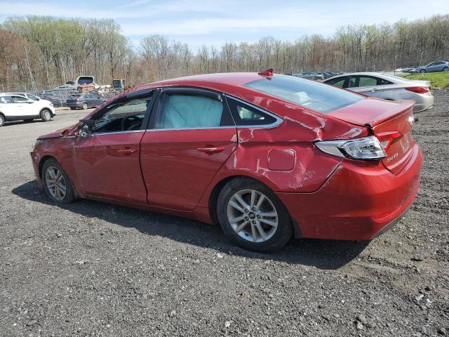 5NPE24AF5HH586543 - 2017 HYUNDAI SONATA SE RED photo 2