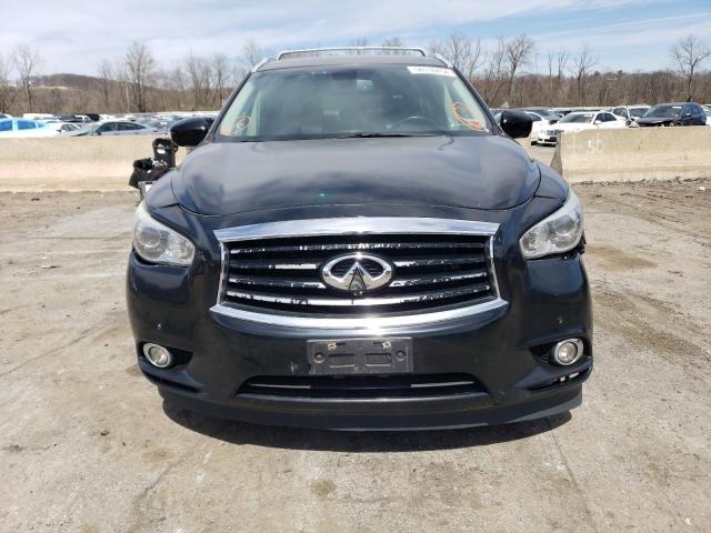 5N1AL0MMXDC349935 - 2013 INFINITI JX35 BLACK photo 5